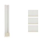 Confezione Multipack 25x Philips MASTER PL-L 18W - 830 Luce Calda | 4 Pin