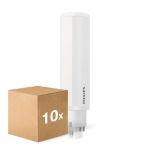 Confezione Multipack 10x Philips CorePro PL-C LED 6.5W 770lm - 840 Bianco Freddo | Sostitutiva 18W