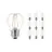 Confezione Multipack 10x Philips Corepro LED Lustre E27 Sferica Filamento Chiara 2W 250lm - 827 Bianco Molto Caldo | Sostitutiva 25W