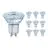 Confezione Multipack 10x Osram Parathom Faretti LED GU10 PAR16 4.3W 350lm 36D - 830 Luce Calda | Sostitutiva 50W