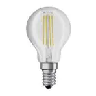 Osram Retrofit LED E14 Sferica Filamento Chiara 4W 470lm - 840 Bianco Freddo | Sostitutiva 40W